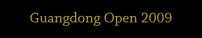 Guangdong Open 2009